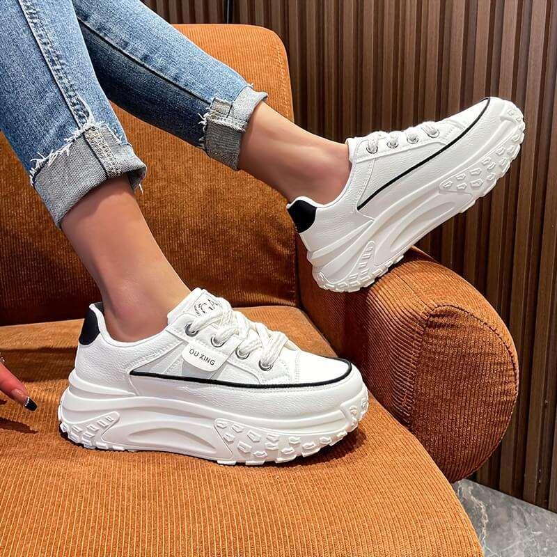 zapatillas de suela gruesa