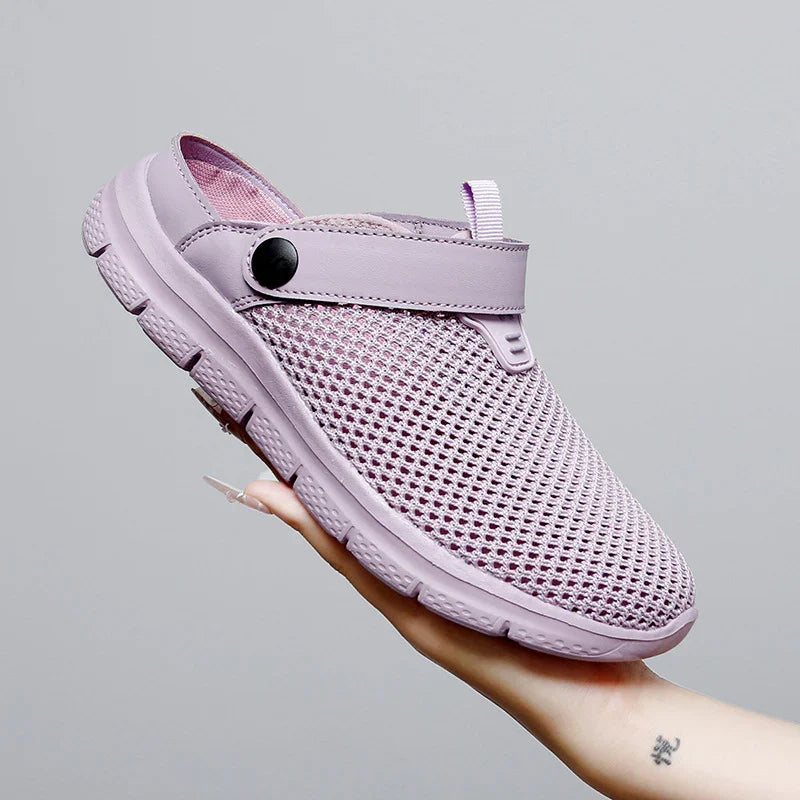 Crocs de punta redonda