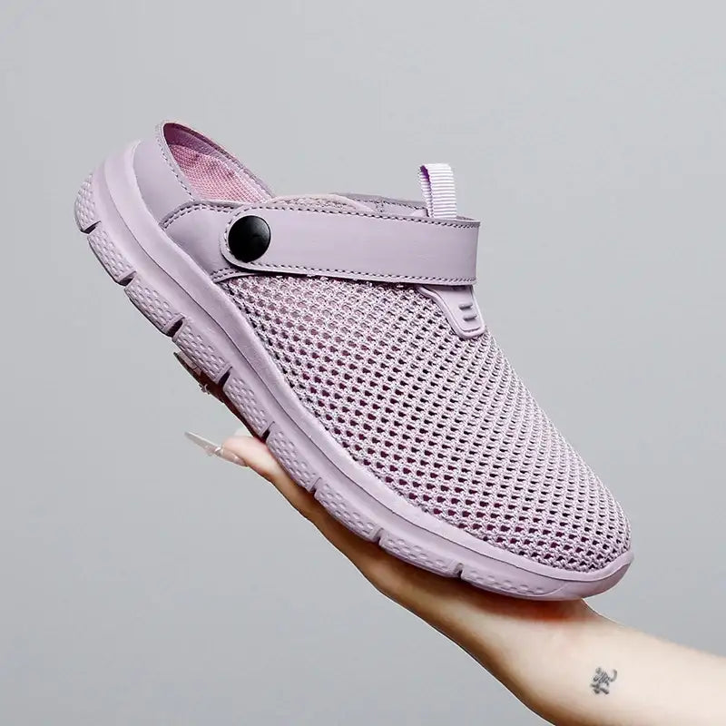 Crocs de punta redonda