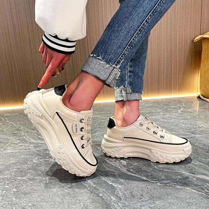 zapatillas de suela gruesa