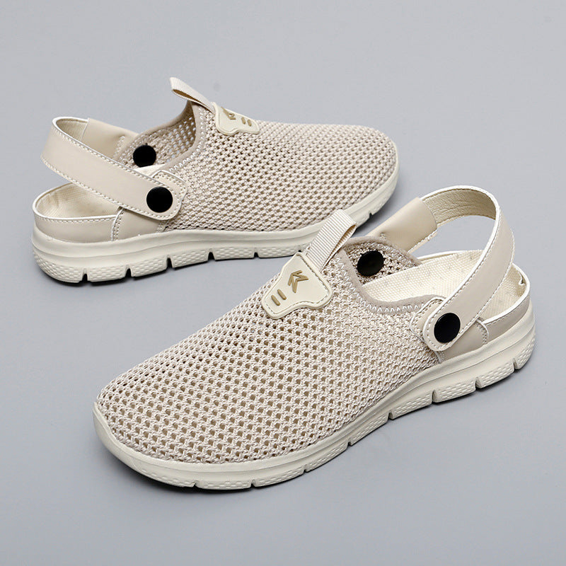 Crocs de punta redonda