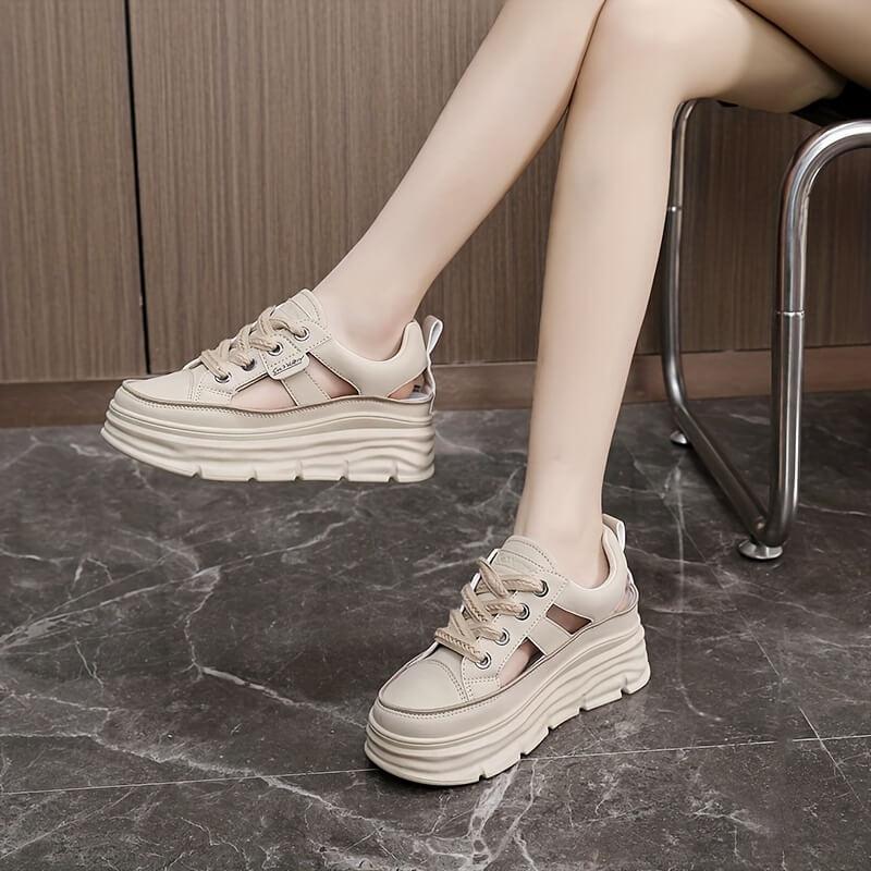 Zapatillas con plataforma hueca - MxZap