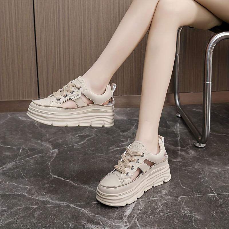 Zapatillas con plataforma hueca - MxZap
