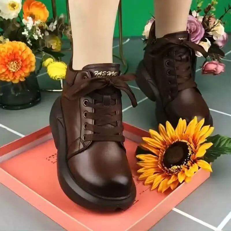 100-cuero-autenticobotas-cortas-de-lana MxZap
