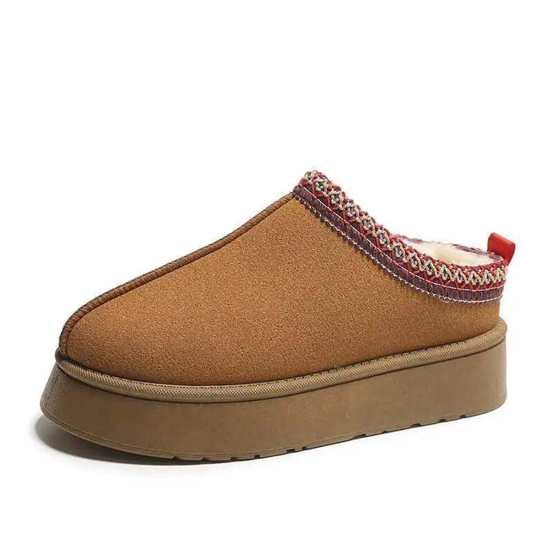 100 cuero botas de nieve MxZap