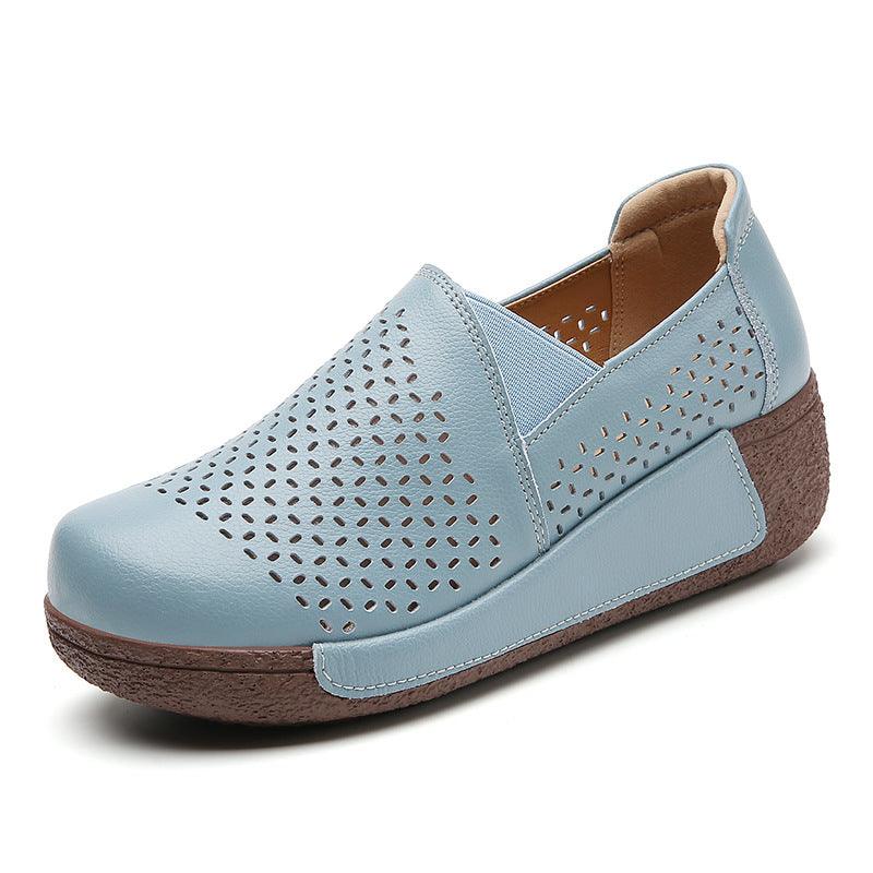 Zapatillas deporte con tacón cuña