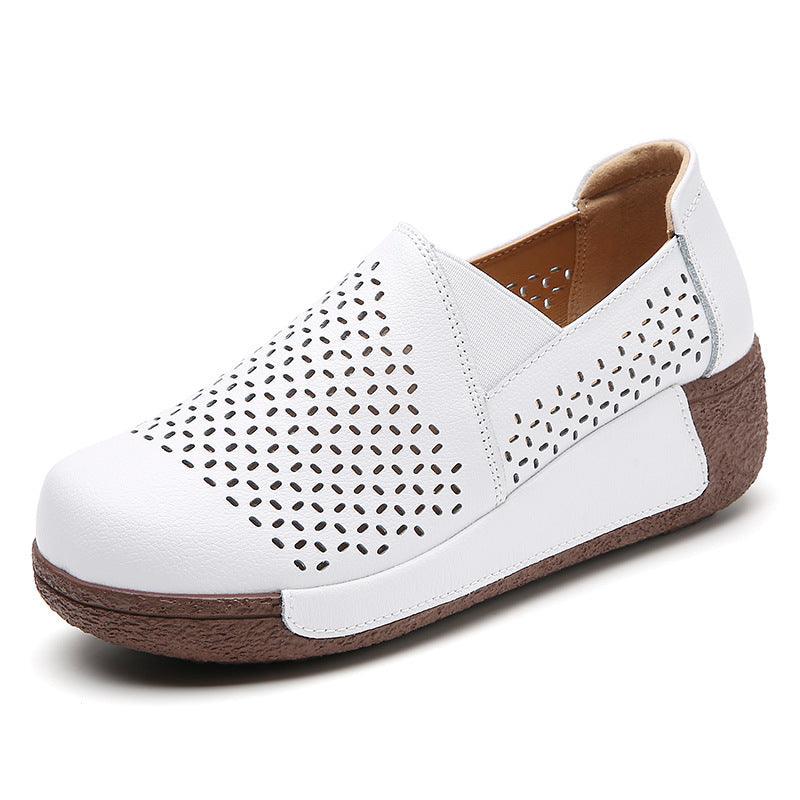 Zapatillas deporte con tacón cuña
