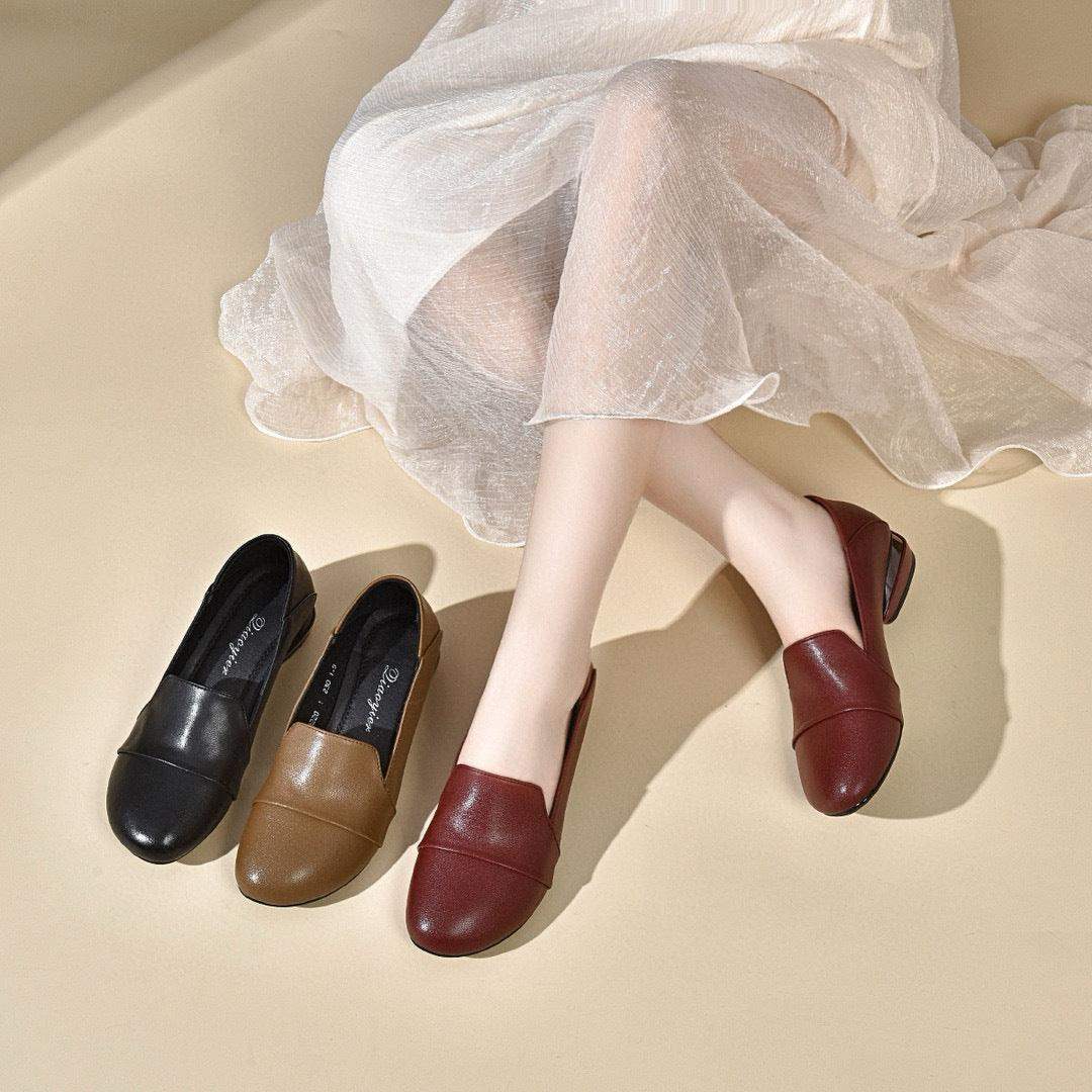 Zapatos planos mujer piel - MxZap