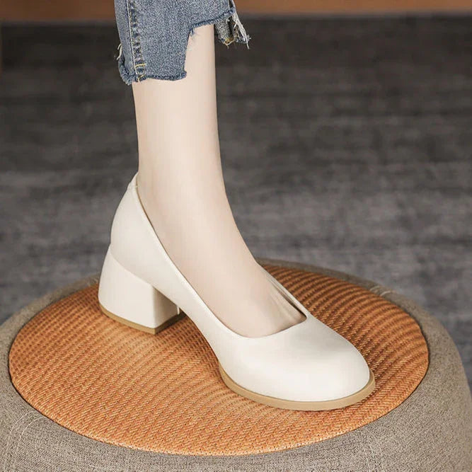 Zapatos Mary Jane de color liso