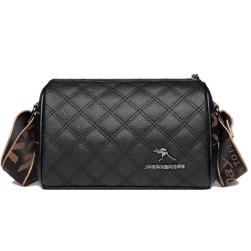 Bolso bandolera de piel