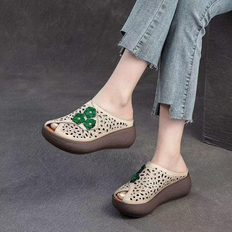 Sandalias florales