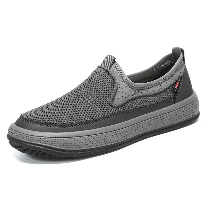 Zapatos 2025 nuevos zapatos de tela para hombres en verano