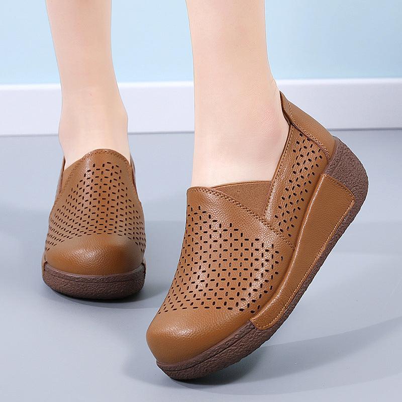 Zapatillas deporte con tacón cuña