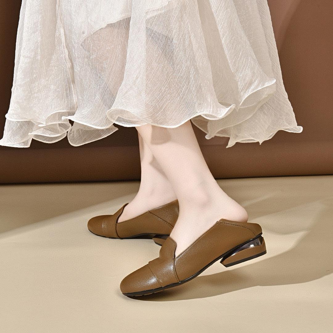 Zapatos planos mujer piel - MxZap