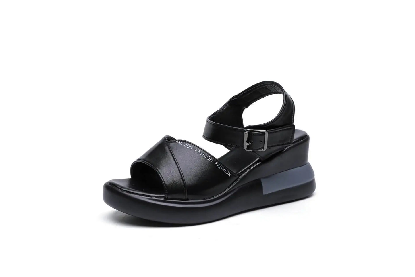 Sandalias boca de pez con hebillas - MxZap