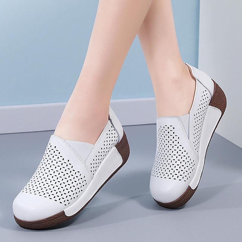 Zapatillas deporte con tacón cuña