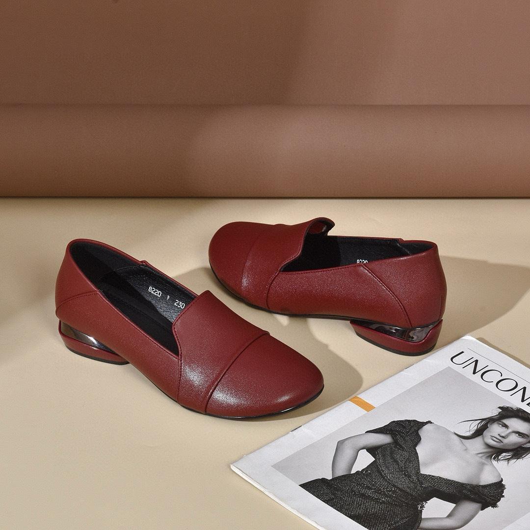 Zapatos planos mujer piel - MxZap