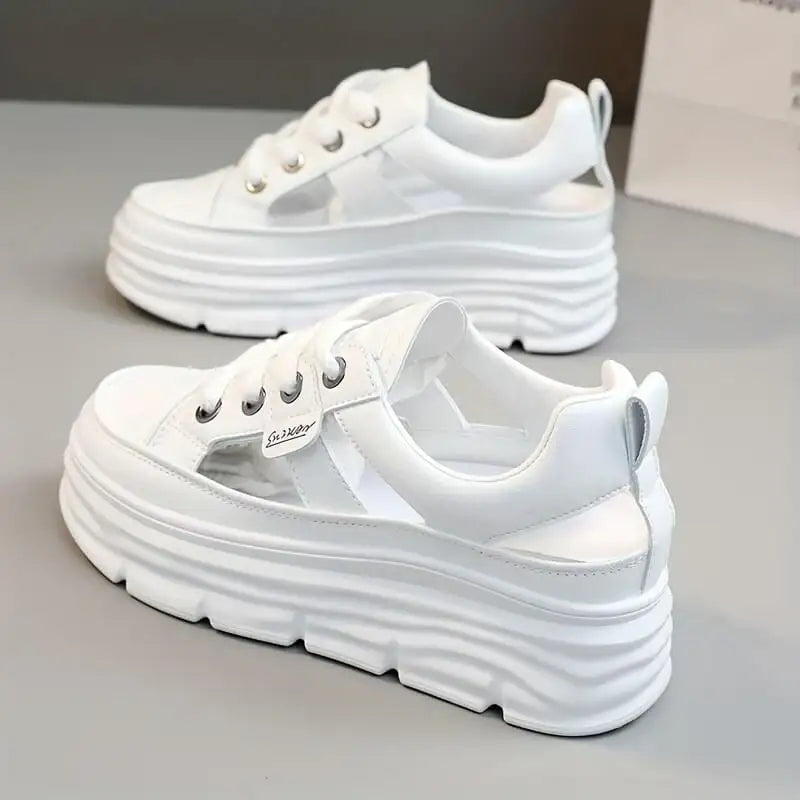 Zapatillas con plataforma hueca - MxZap