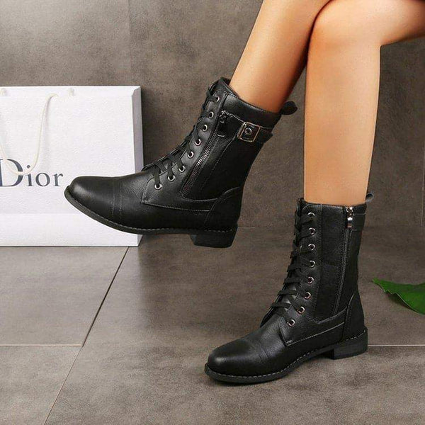 botas con cordones - MxZap