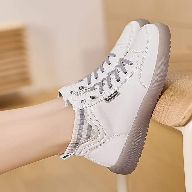 Botas de moda de color sólido para mujer - MxZap