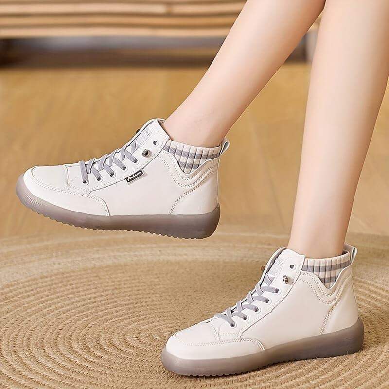 Botas de moda de color sólido para mujer - MxZap