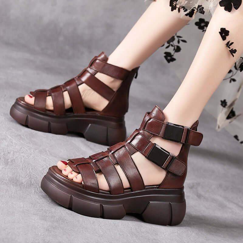 botas recortadas sandalias - MxZap