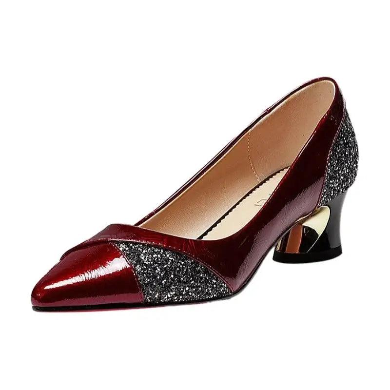 tacones de cristal