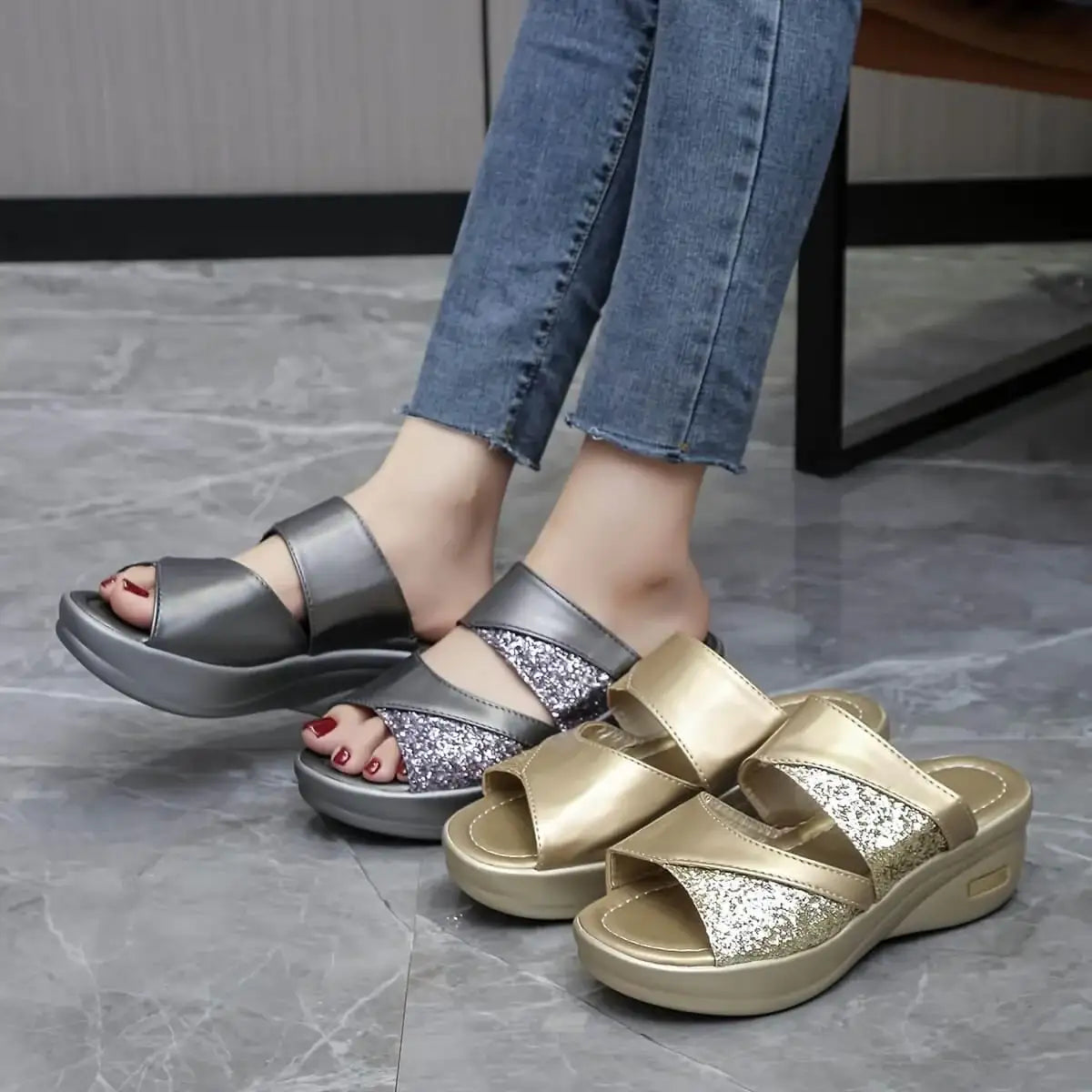 sandalias casuales de mujer - MxZap