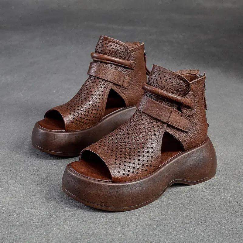sandalias con agujeros huecos - MxZap