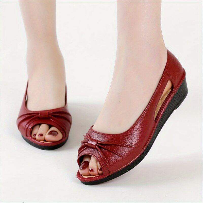 sandalias con lazo - MxZap