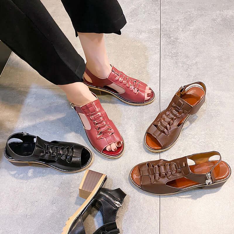 Sandalias con plataforma para mujer - MxZap