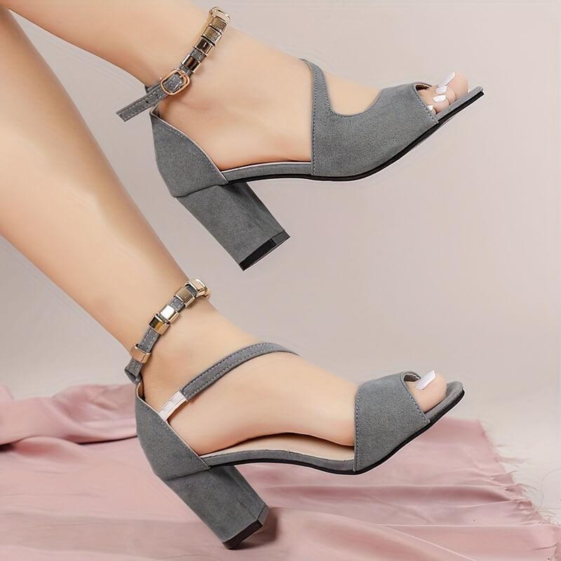 sandalias con punta abierta - MxZap