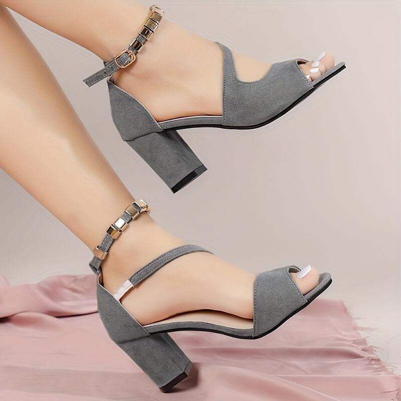 sandalias con punta abierta - MxZap