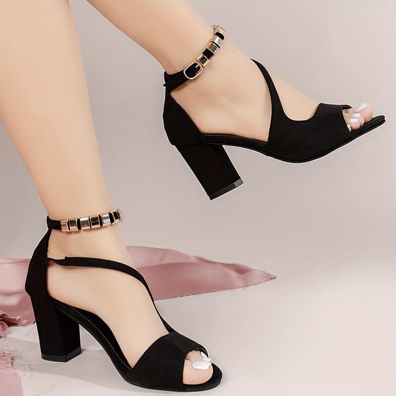 sandalias con punta abierta - MxZap