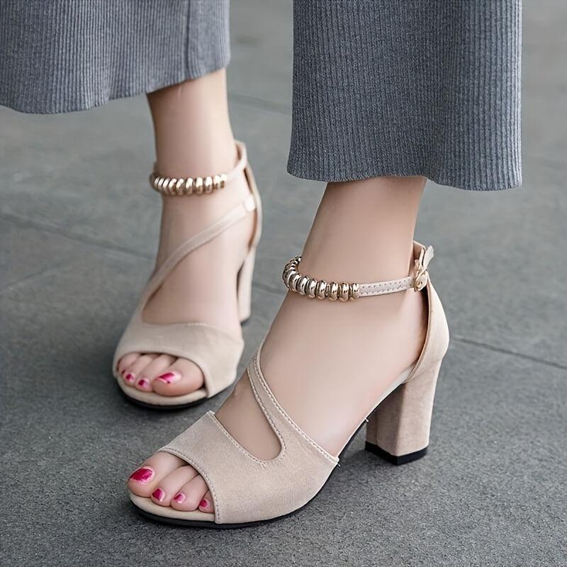 sandalias con punta abierta - MxZap