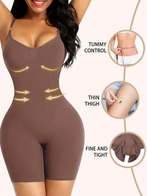 Shorts moldeadores de cintura alta sin costuras lisos - MxZap