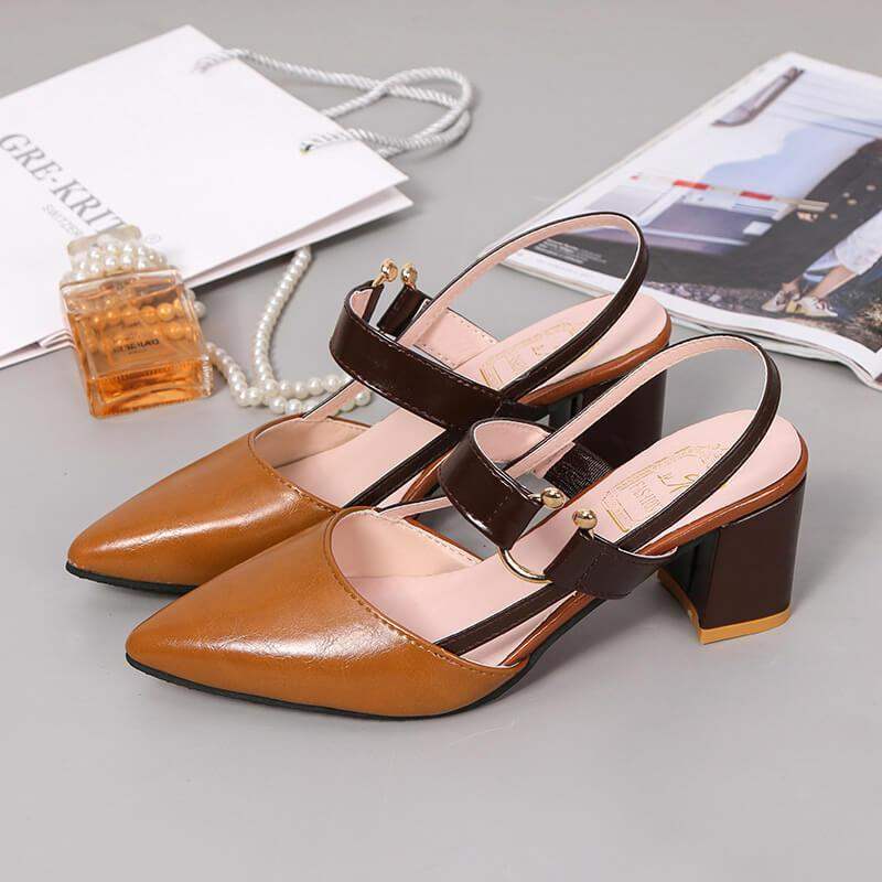 tacones altos con punta puntiaguda - MxZap