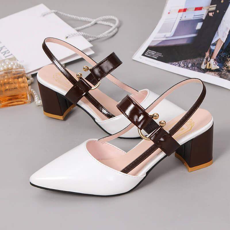 tacones altos con punta puntiaguda - MxZap