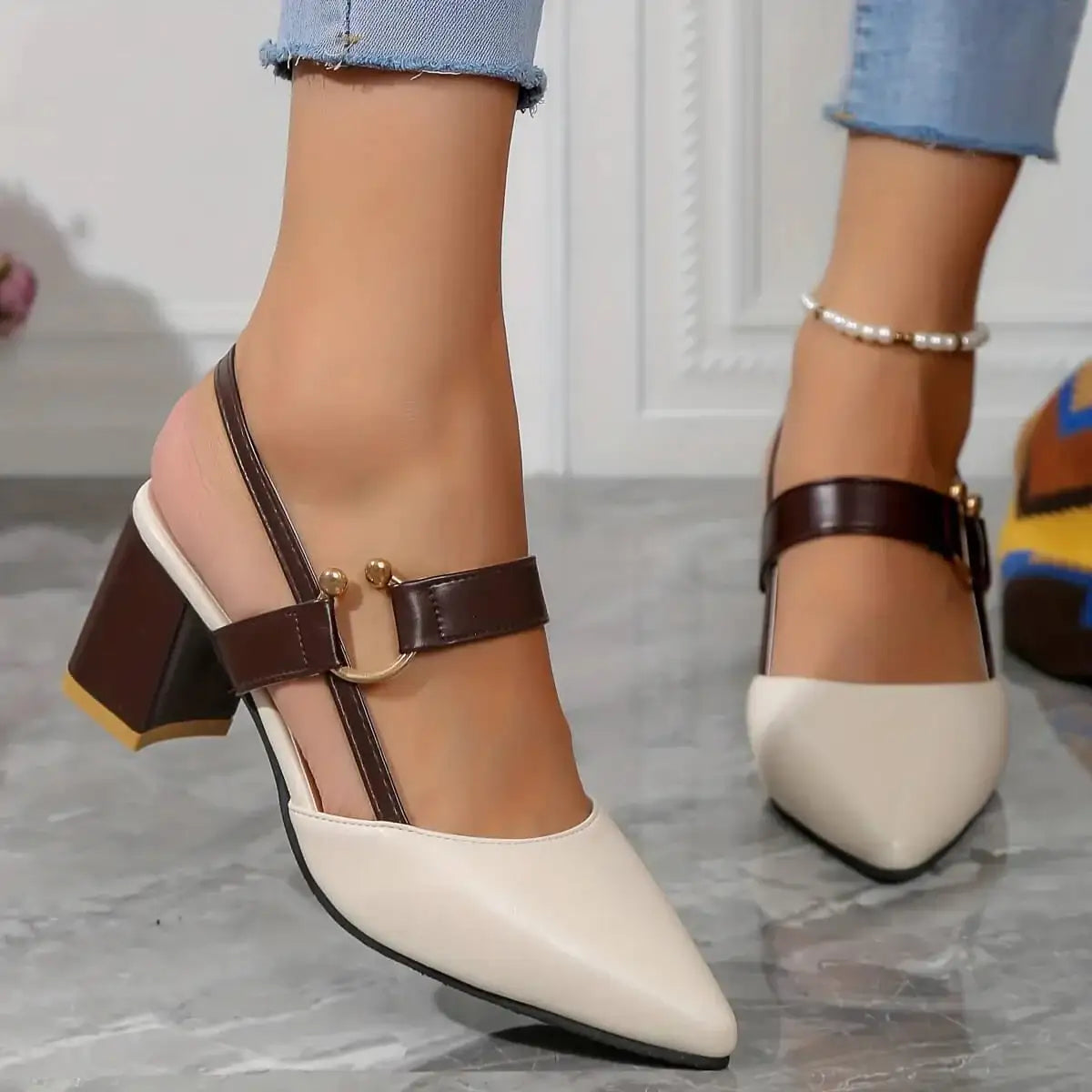 tacones altos con punta puntiaguda - MxZap