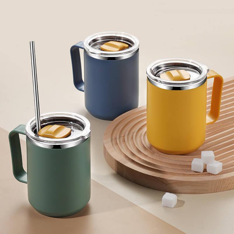 Taza de doble capa de acero inoxidable 304. - MxZap
