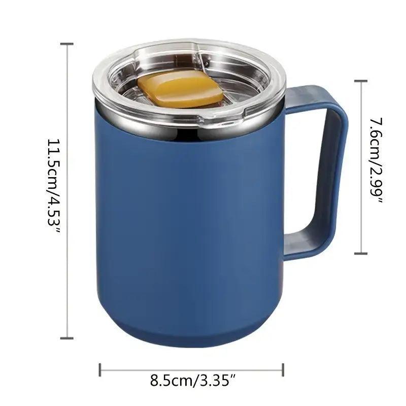 Taza de doble capa de acero inoxidable 304. - MxZap