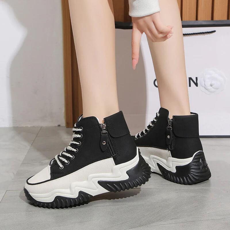 zapatillas altas con suela gruesa - MxZap