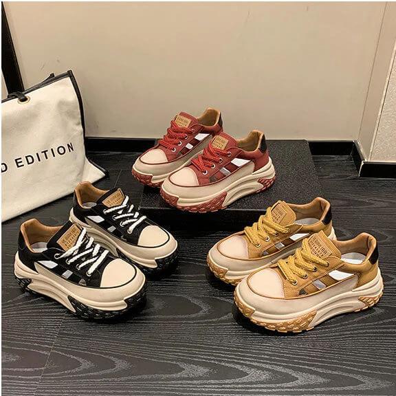Zapatillas con plataforma hueca - MxZap