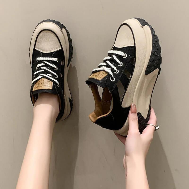 Zapatillas con plataforma hueca - MxZap