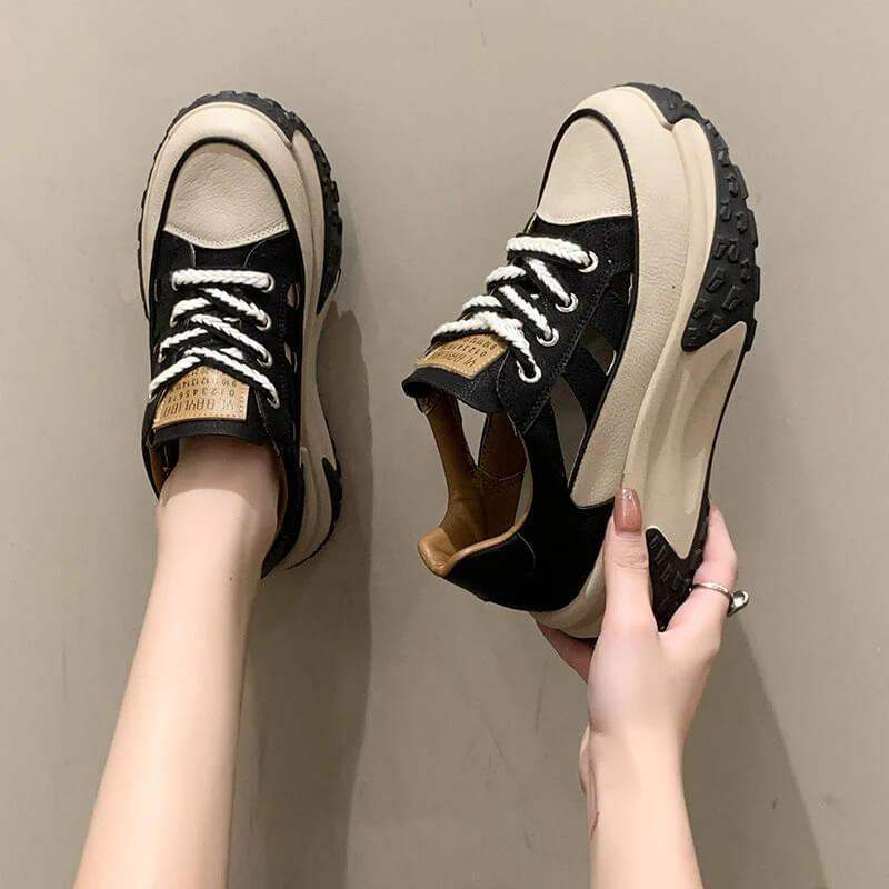 Zapatillas con plataforma hueca - MxZap