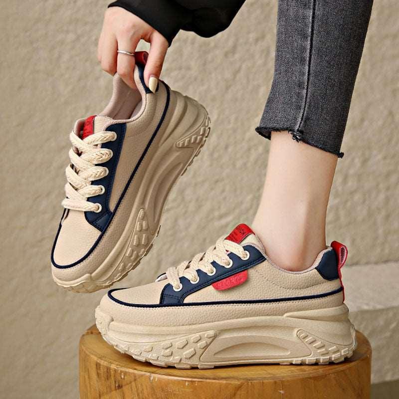zapatillas de suela gruesa