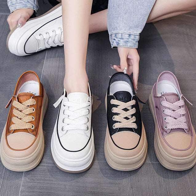 zapatillas de suela gruesa