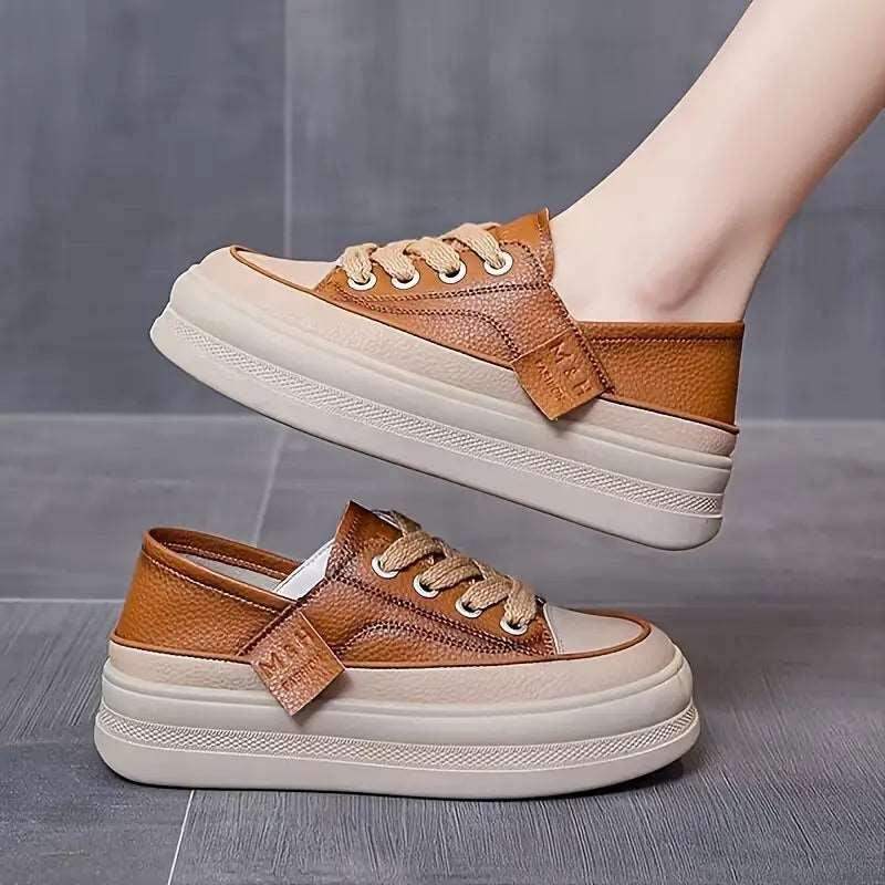 zapatillas de suela gruesa