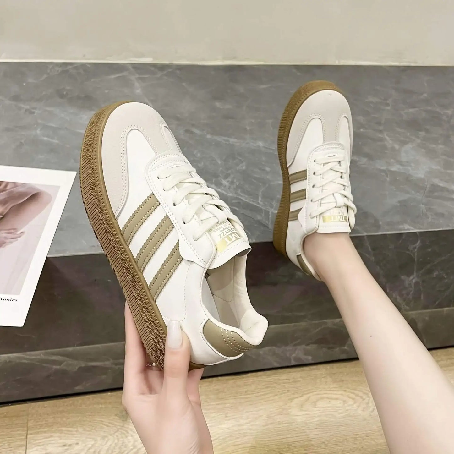 zapatillas deporte corte diagonal - MxZap