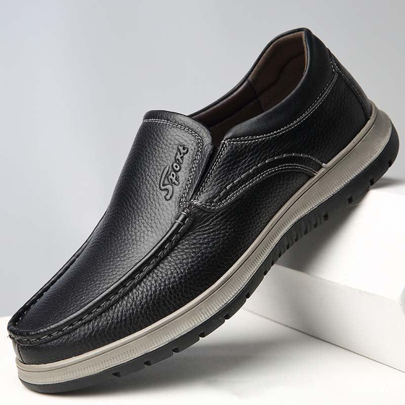 zapatillas deporte cuero genuino - MxZap